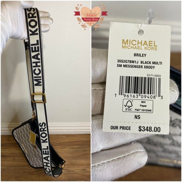 🖤Michael Kors Fabric w/ Leather Shoulder & Xbody🖤 - Picture 5 of 17